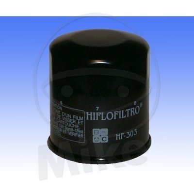 Motorrad Ölfilter - HIFLO Ölfilter HF303 passend für Yamaha VMX-12 1200 Vmax, 2LT, Bj. 1997-1998 von HifloFiltro