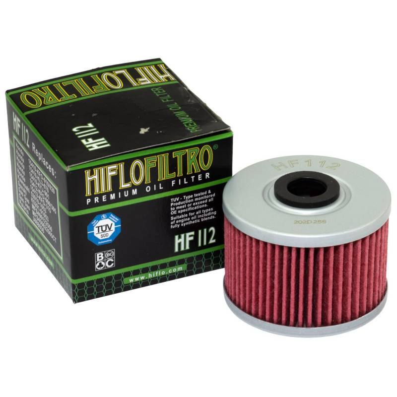 Ölfilter Hiflo HF112 für Kawasaki, EAN: 824225110012 von HifloFiltro