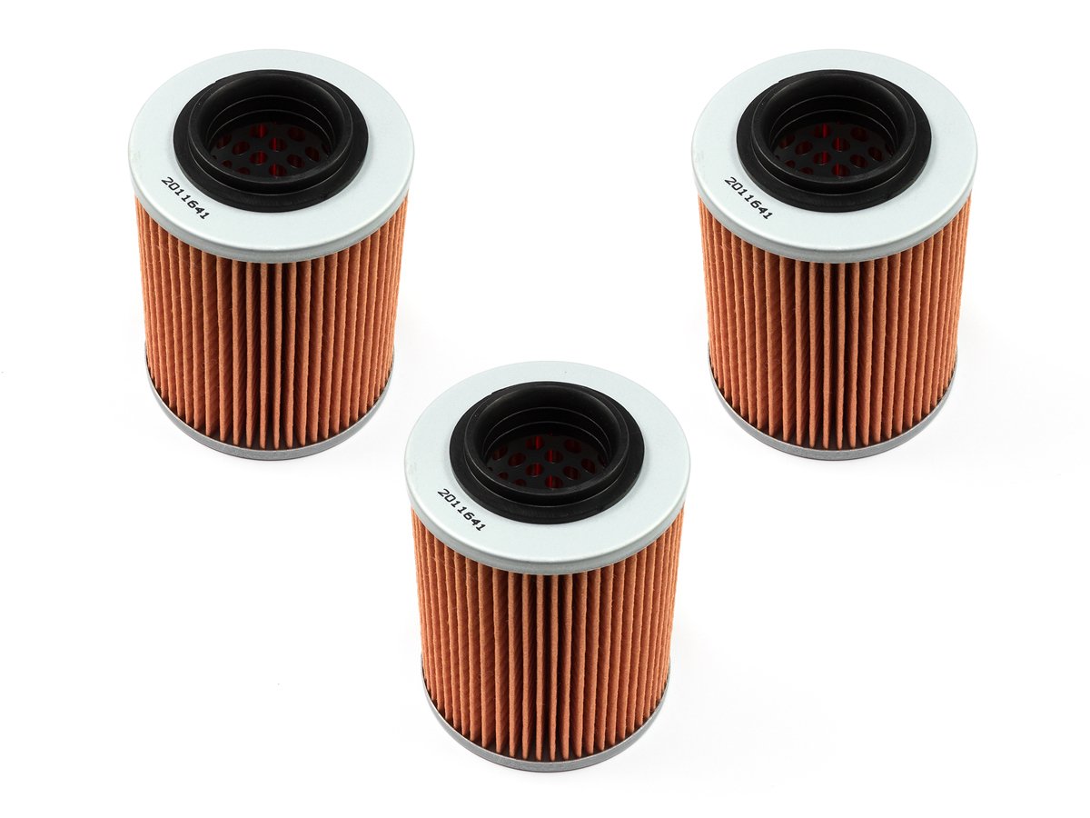 Ölfilter Set 3 Stück Hiflo HF152 für Aprilia Bombardier CAN-AM CFMOTO von HifloFiltro