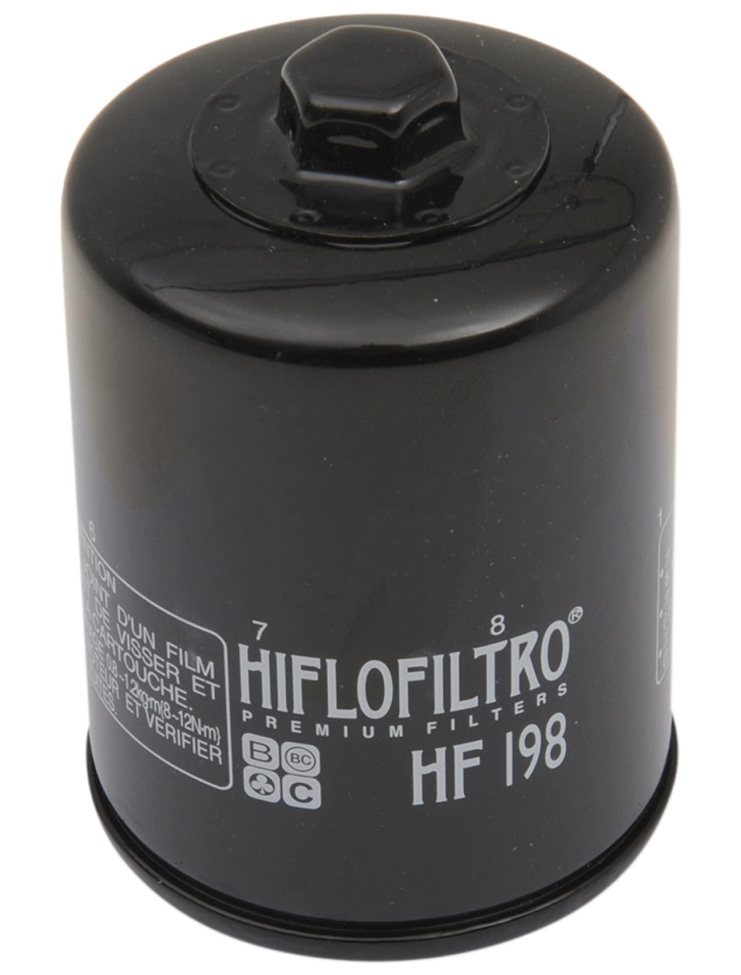 HifloFiltro HF198 Ölfilter, Anzahl 1, Black von HifloFiltro