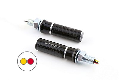 Highsider Conero, LED 3in1 Rückleuchte/Blinker - Schwarz/Silber von Highsider