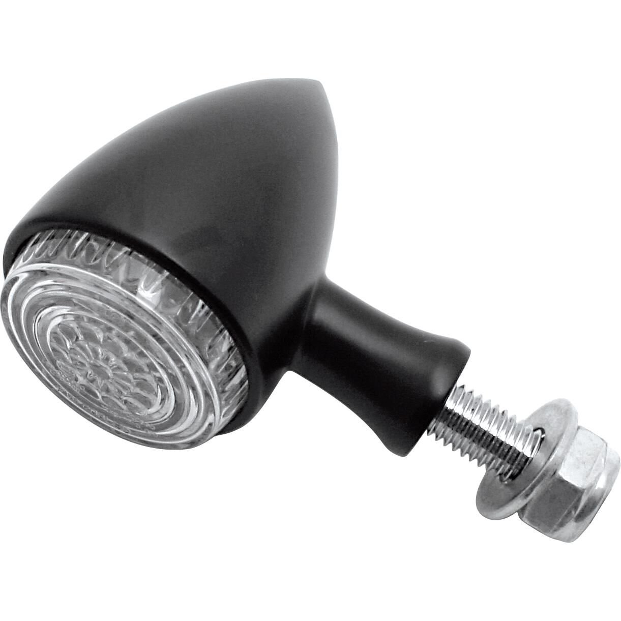 Highsider LED Alu Rücklicht/Blinkerpaar M10 Colorado Ø45mm schwarz von Highsider