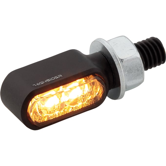 Highsider LED Blinker-/Positionslichtpaar Little Bronx M8 schwarz von Highsider