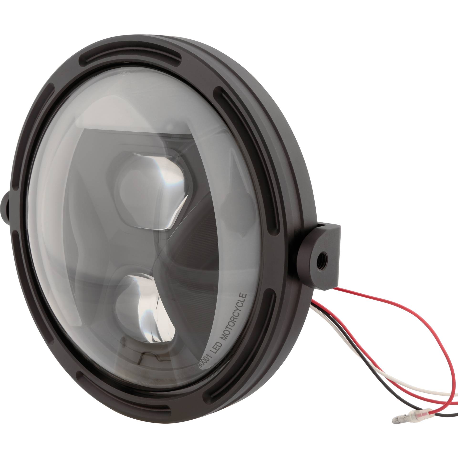 Highsider LED Hauptscheinwerfer Frame-R1 Typ 8 Ø200mm seitlich schwarz von Highsider