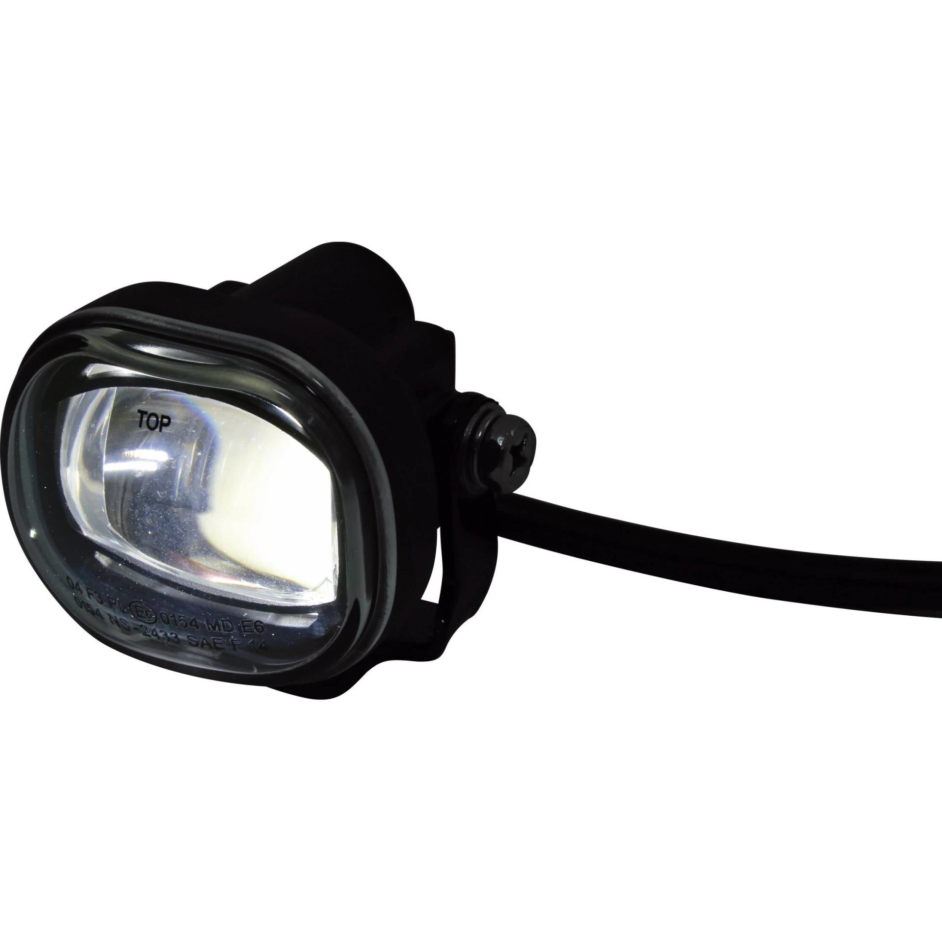 Highsider LED-Nebelscheinwerfer MICRO rechteckig schwarz von Highsider