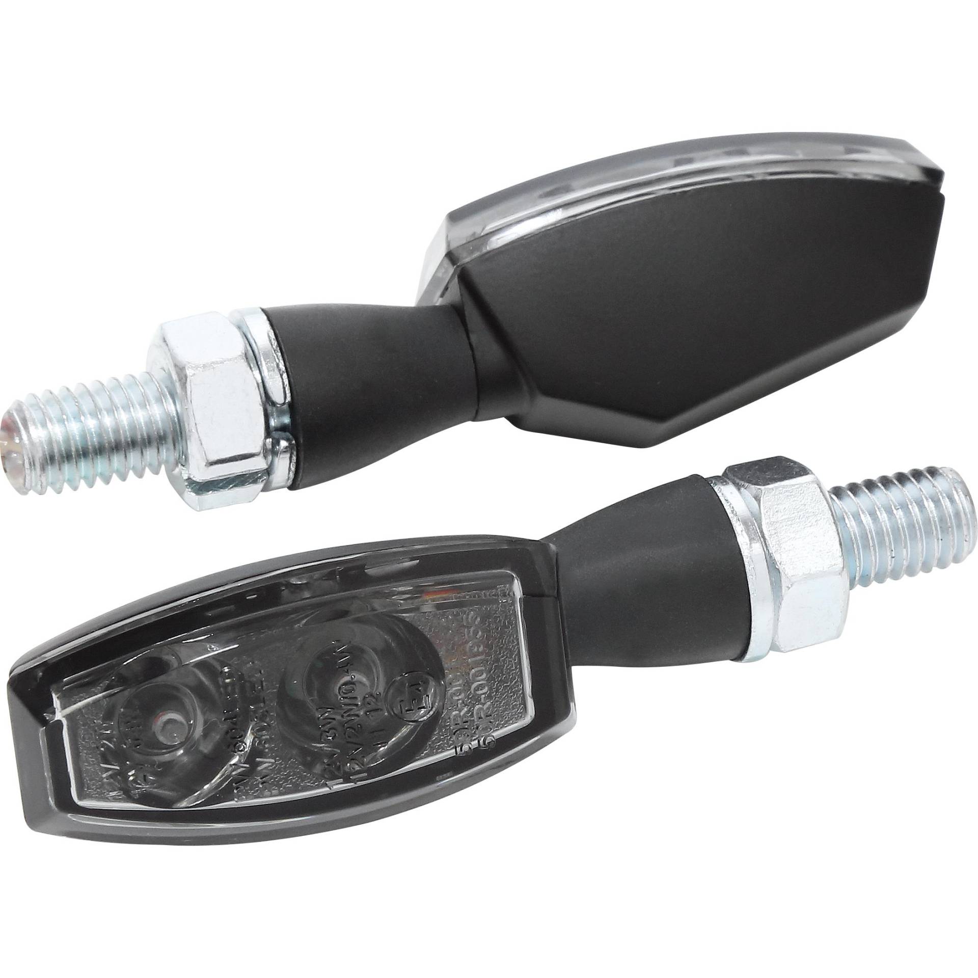 Highsider LED Rücklicht-/Blinkerpaar BLAZE M8 schwarz, getöntes Glas von Highsider