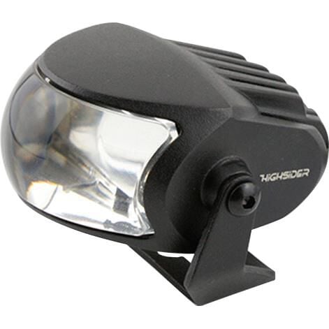 Highsider LED Scheinwerfer Alu Comet high = Fernscheinwerfer schwarz von Highsider