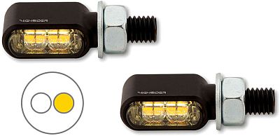 Highsider Little Bronx, LED Blinker/Positionslicht - Schwarz von Highsider