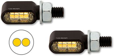 Highsider Little Bronx, LED Blinker - Schwarz von Highsider