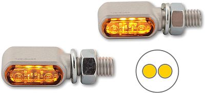 Highsider Little Bronx, LED Blinker - Silber von Highsider