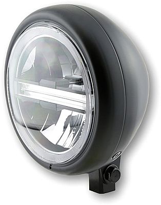 Highsider Pecos Typ 6, LED Hauptscheinwerfer 5 3/4 Zoll - Schwarz von Highsider