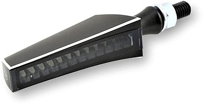 Highsider STS 1, LED Sequenz-Blinker - Schwarz/Silber von Highsider