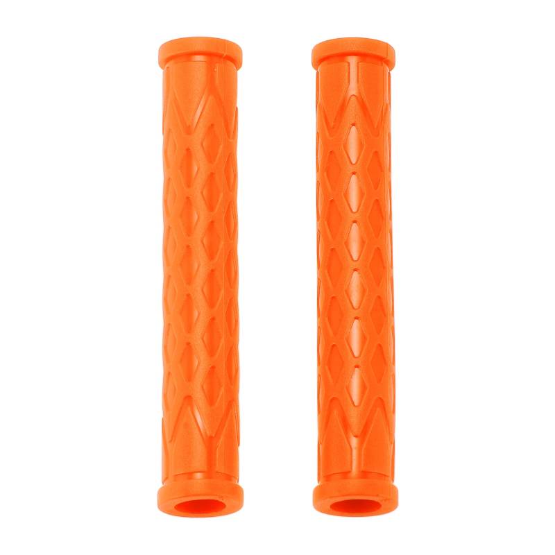 Hihaha 3/8" 10mm Universal Motorrad Bremshebelabdeckung rutschfester Gummibremsschutzgriffhülse für Motorrad Roller Fahrrad Bike Orange 1 Paar von Hihaha