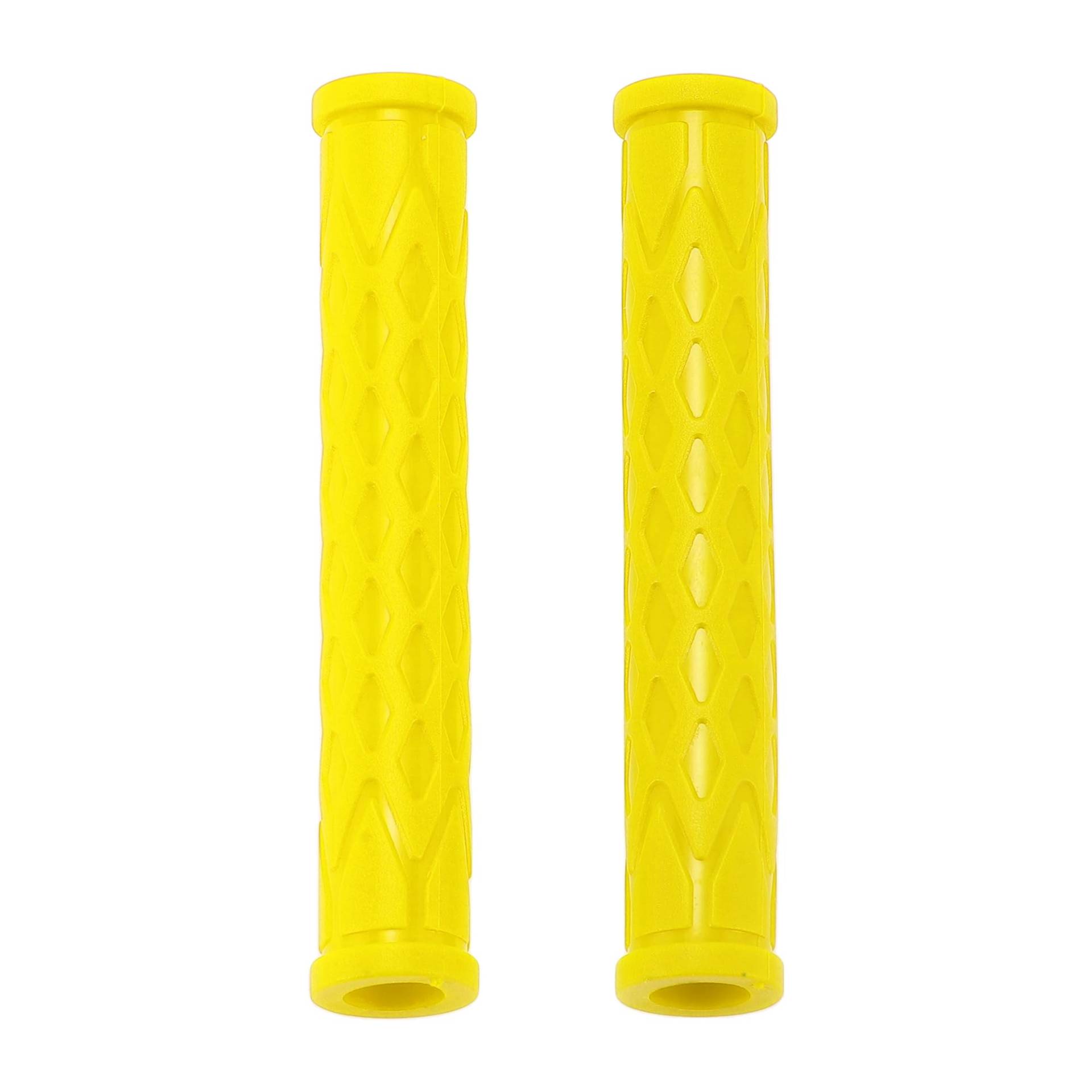 Hihaha 3/8" 10mm Universelle Motorrad Bremshebelabdeckung rutschfeste Gummibremse Hebelgriff Hülse für Motorrad Roller Fahrrad Bike Gelb 1 Paar von Hihaha