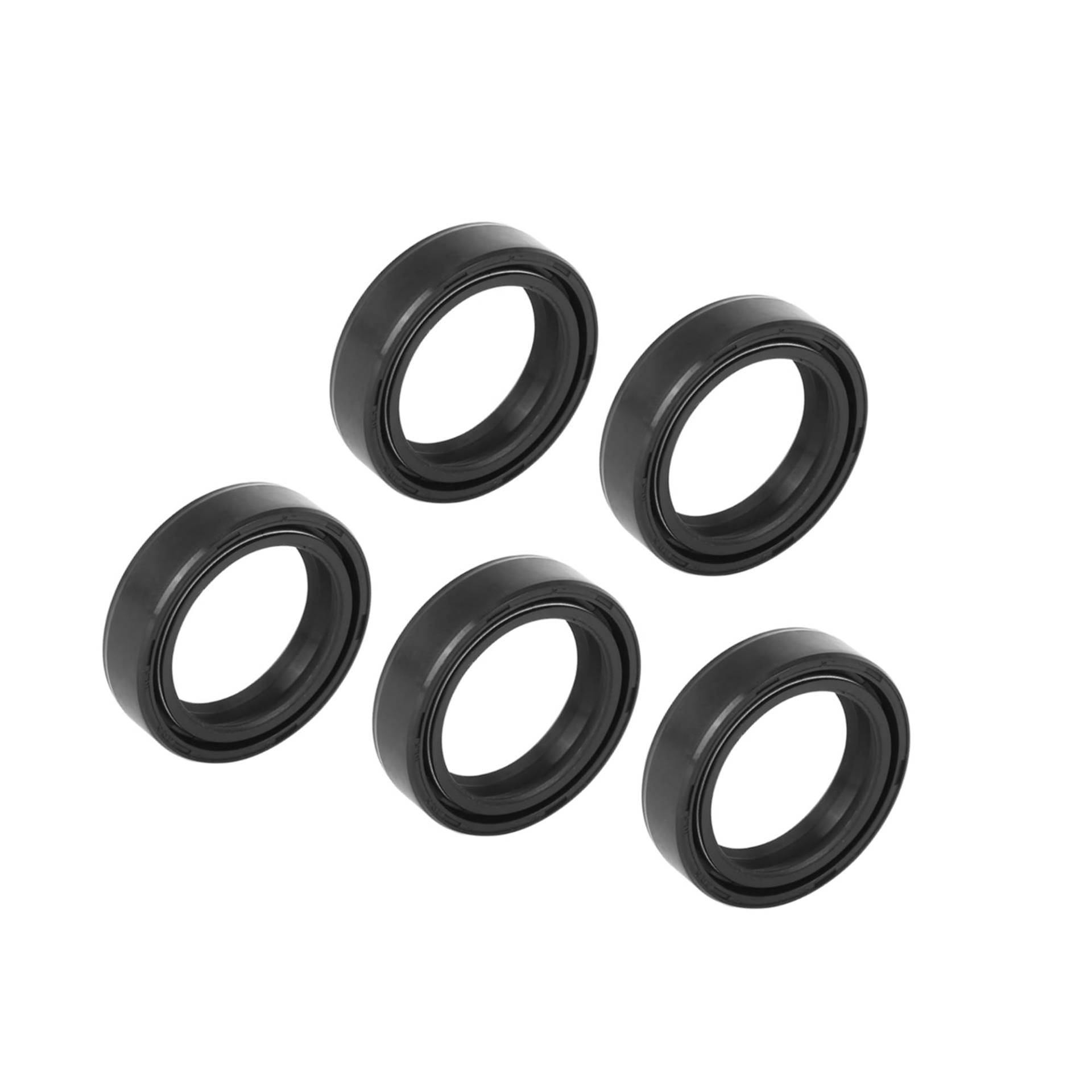 Hihaha 5 Stück 30 mm x 40,5 mm x 10,5 mm Motorrad Vorderradgabel Stoßdämpfer Öldichtung Langlebiges Material von Hihaha