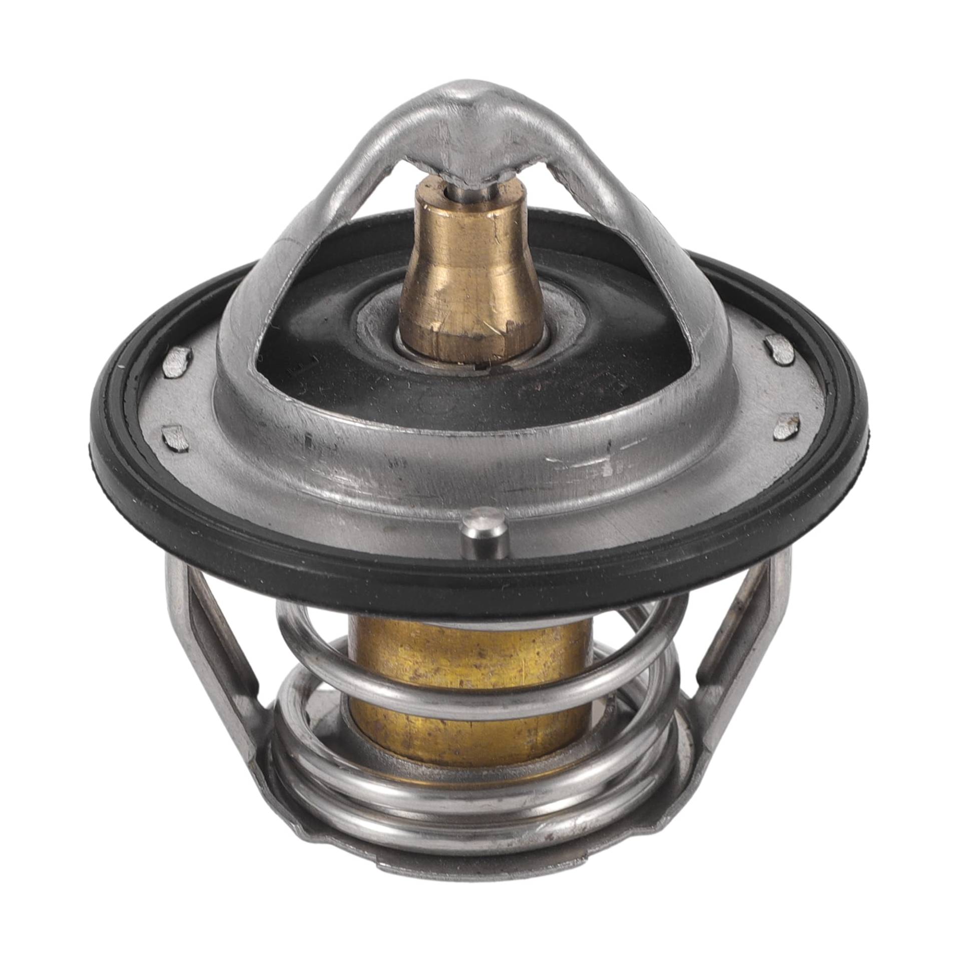 Hihaha Auto Thermostat für Subaru Forester 2.5L 1998-2012 / Innerer Motor-Kühlmittelthermostat/Robustes Metall / 1 Stück Silberton von Hihaha