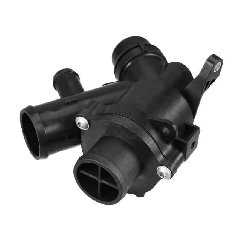 Hihaha No.LR010799 Motorkühlmittel-Thermostatgehäuse für Land Rover LR4 2010-2016 / Innerer Wasserpumpenthermostat/Langlebiges Kunststoffmaterial / 1 Stück Schwarz von Hihaha