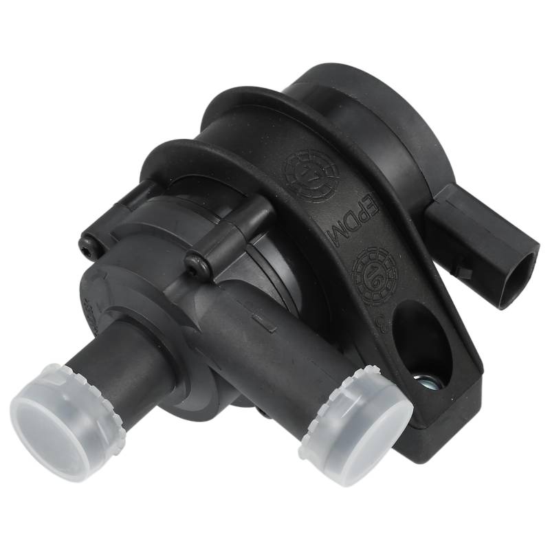 Hihaha Nr.1K0965561J Hilfskühlwasserpumpe für Audi A3 Q3 TT/Vordere elektrische Hilfskühlmittelpumpe/Langlebig/Metall 10,9x9cm / 1 Stück Schwarz von Hihaha