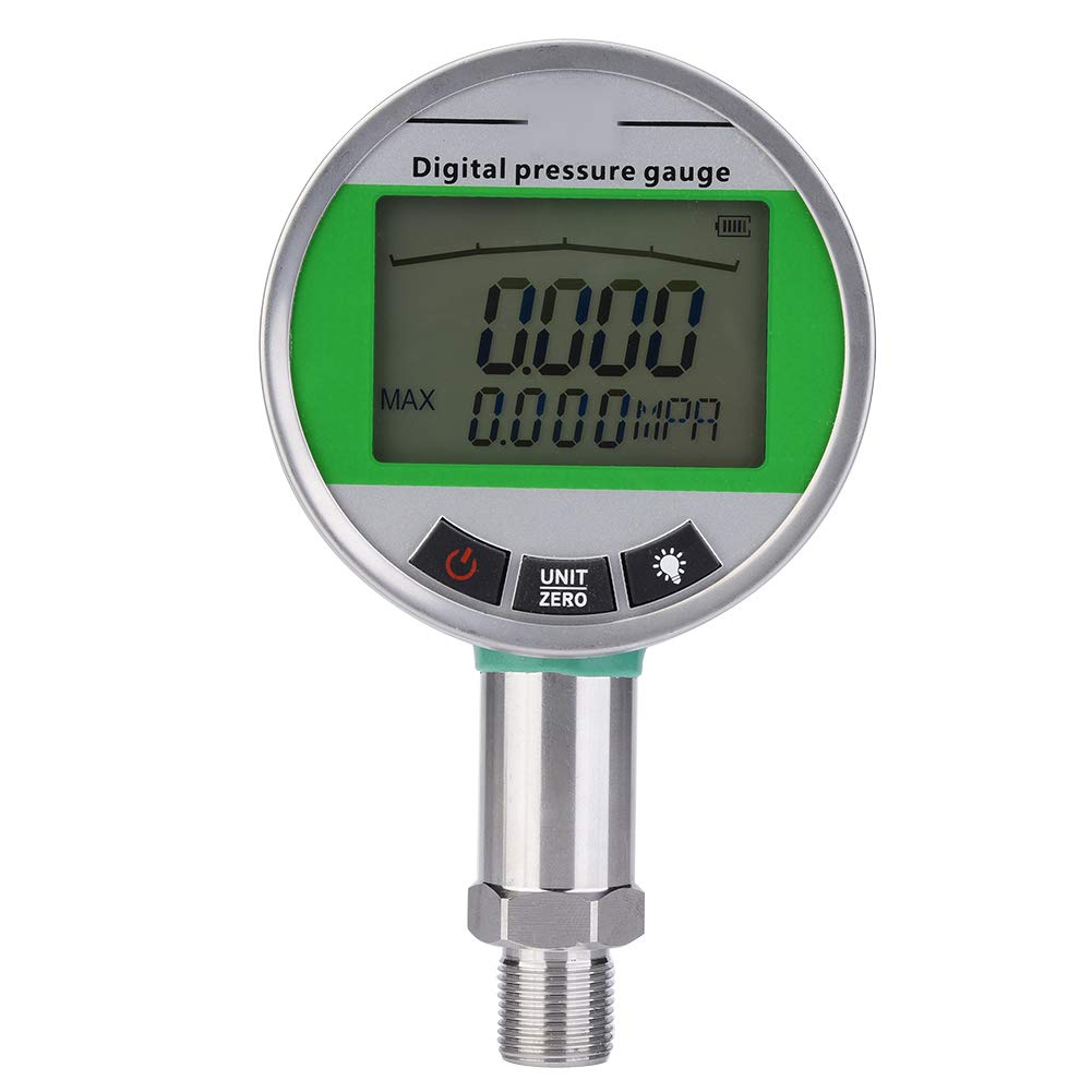 0-1.6MPA Digital Edelstahl , Pneumatische Vakuumkomponenten Druckmessgeräte Hydraulik Manometer Fernübertragung Manometer für Gas Wasser Öl mit M20 * 1,5mm Stecker von Hilitand