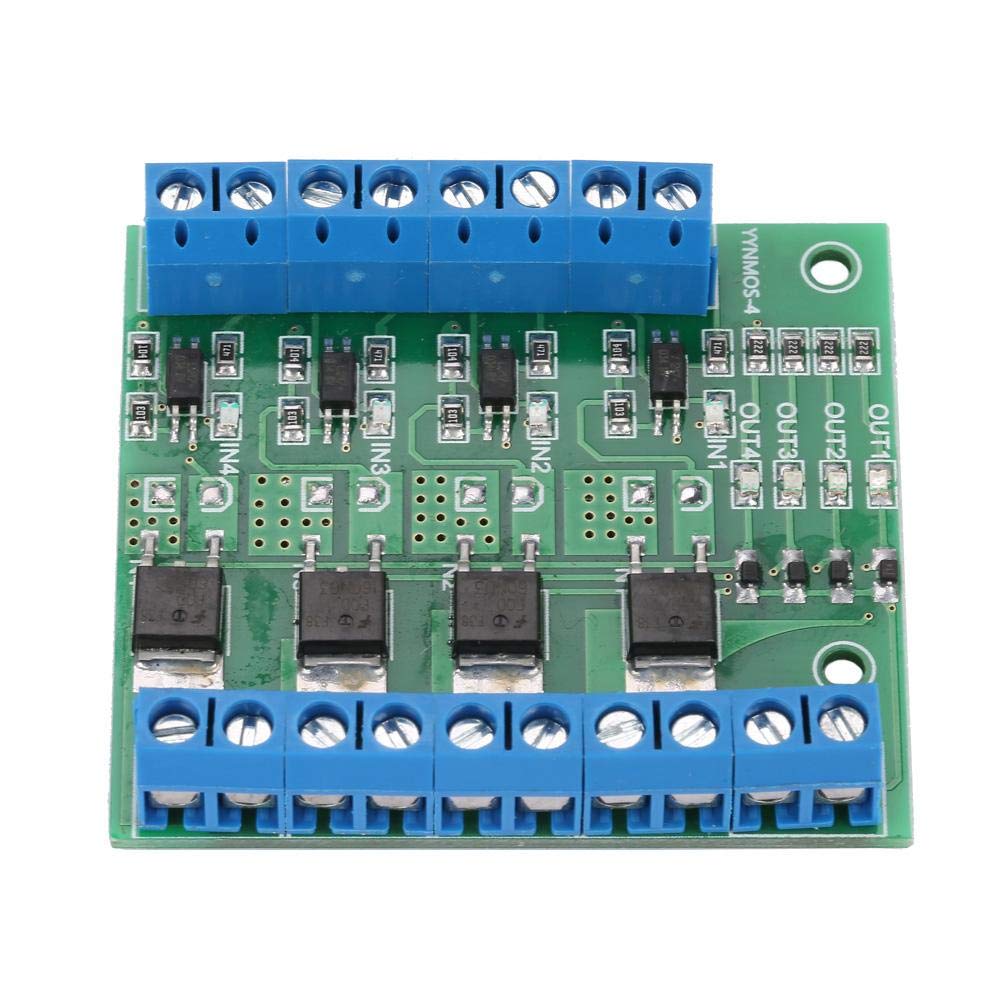 Digital Verstärker Amplifier Board PWM 3-20V bis 3,7-27VDC 10A 4-Kanal-Treibermodul SPS-Verstärkerplatine von Hilitand