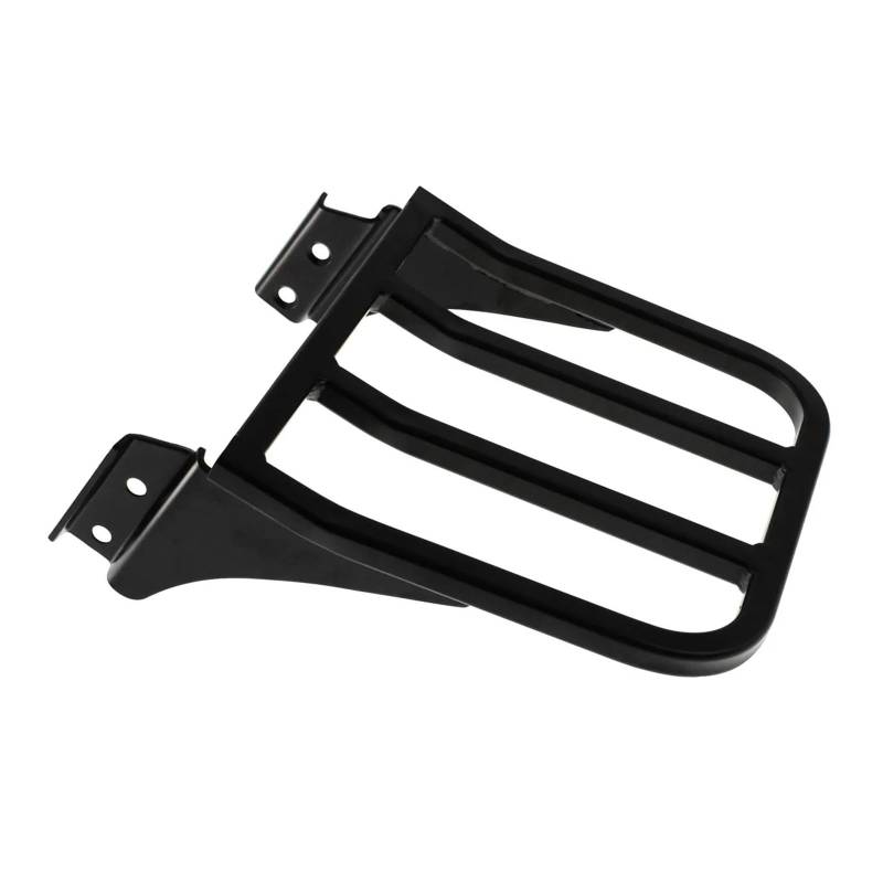 Für Sportster XL 883 1200 48 Für Softa Für Breakout Für Fat Für Boy Für FXDB Für Dyna Motorrad Sissy Bar Rückenlehne Gepäckträger Heckträger Motorrad Hinten Gepäckablage(Black Luggage Rack) von Himwqfuh