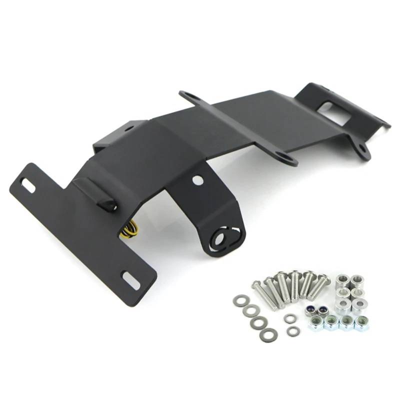 Für XSR700 Für XSR 700 2015-2024 Motorrad Schwanz Ordentlich Fender Eliminator Kit Kennzeichen Halter Halterung Motorrad Lizenz Kennzeichen Halter von Himwqfuh