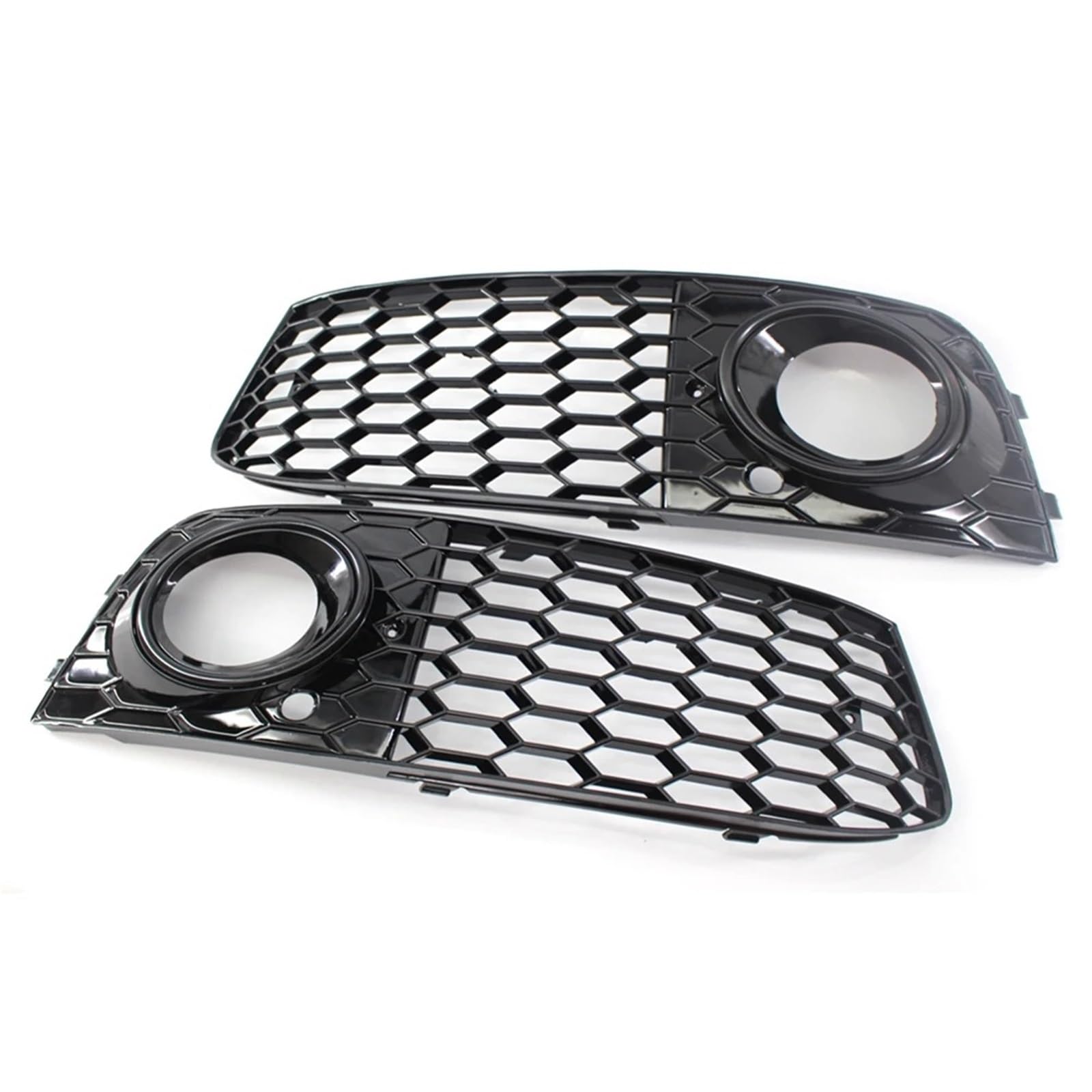 Sport Frontgrill Für A4 B8 2008-2012 Zubehör 1 Paar Auto Front Stoßstange Nebel Lampe Gitter Links Rechts Mesh Waben Hex 8KD807682 8KD807681 Sport Kühlergrill von Himwqfuh