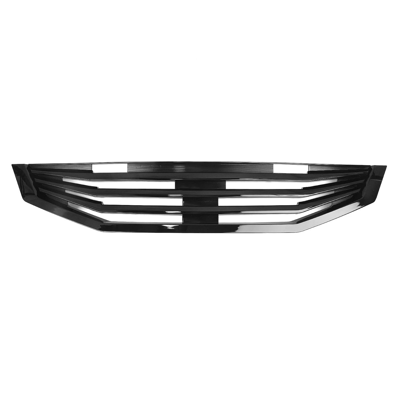 Sport Frontgrill Für Accord 2 Für Tür Für Coupe 2008 2009 2010 Auto Kühlergrill Racing Grills Oberen Stoßfänger Auto Zubehör Sport Kühlergrill(Glossy Black) von Himwqfuh