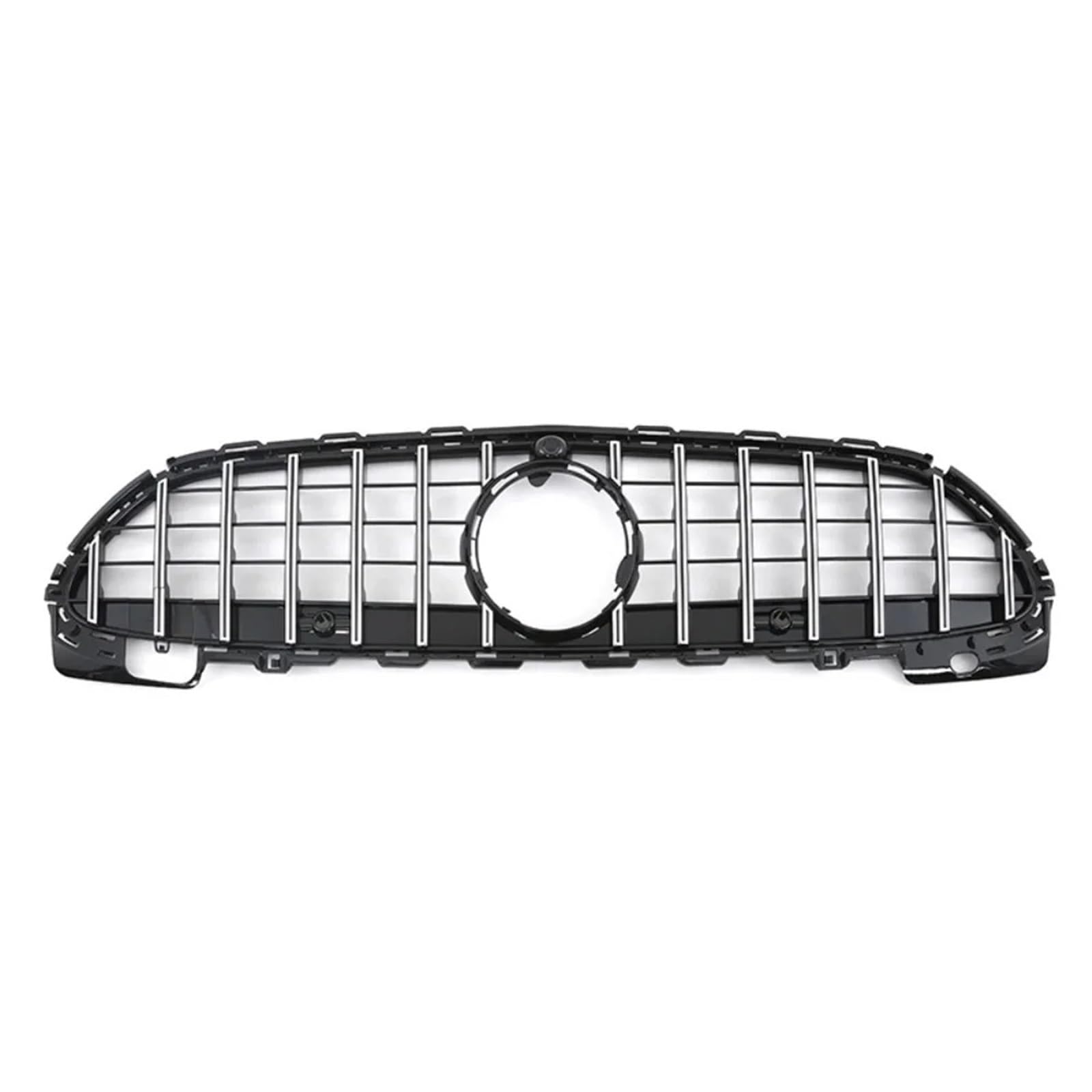 Sport Frontgrill Für Benz C Für Klasse W206 GT 2022-2023 Sport Front Kühler Gitter Stoßstange Grille Einlass Grill Sport Kühlergrill(Silver) von Himwqfuh