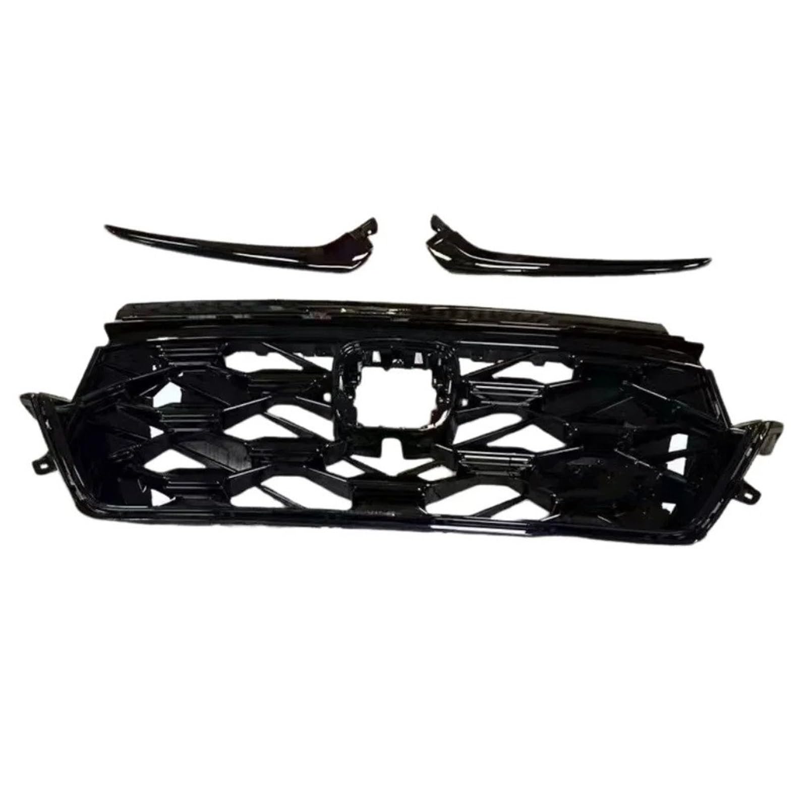 Sport Frontgrill Für CRV Für C-RV 2023 2024 2025 Für Abs Frontgrill Grill Mesh Maske Abdeckung Auto Zubehör Vorne Racing Grills Sport Kühlergrill von Himwqfuh