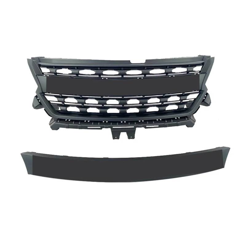 Sport Frontgrill Für Chevrolet Für Colorado S10 Für Asien Für Version Für Norden Für Amerika Für Version 2016-2019 Stoßstange Vorne Racing Grill Grills Maske Sport Kühlergrill(Black) von Himwqfuh