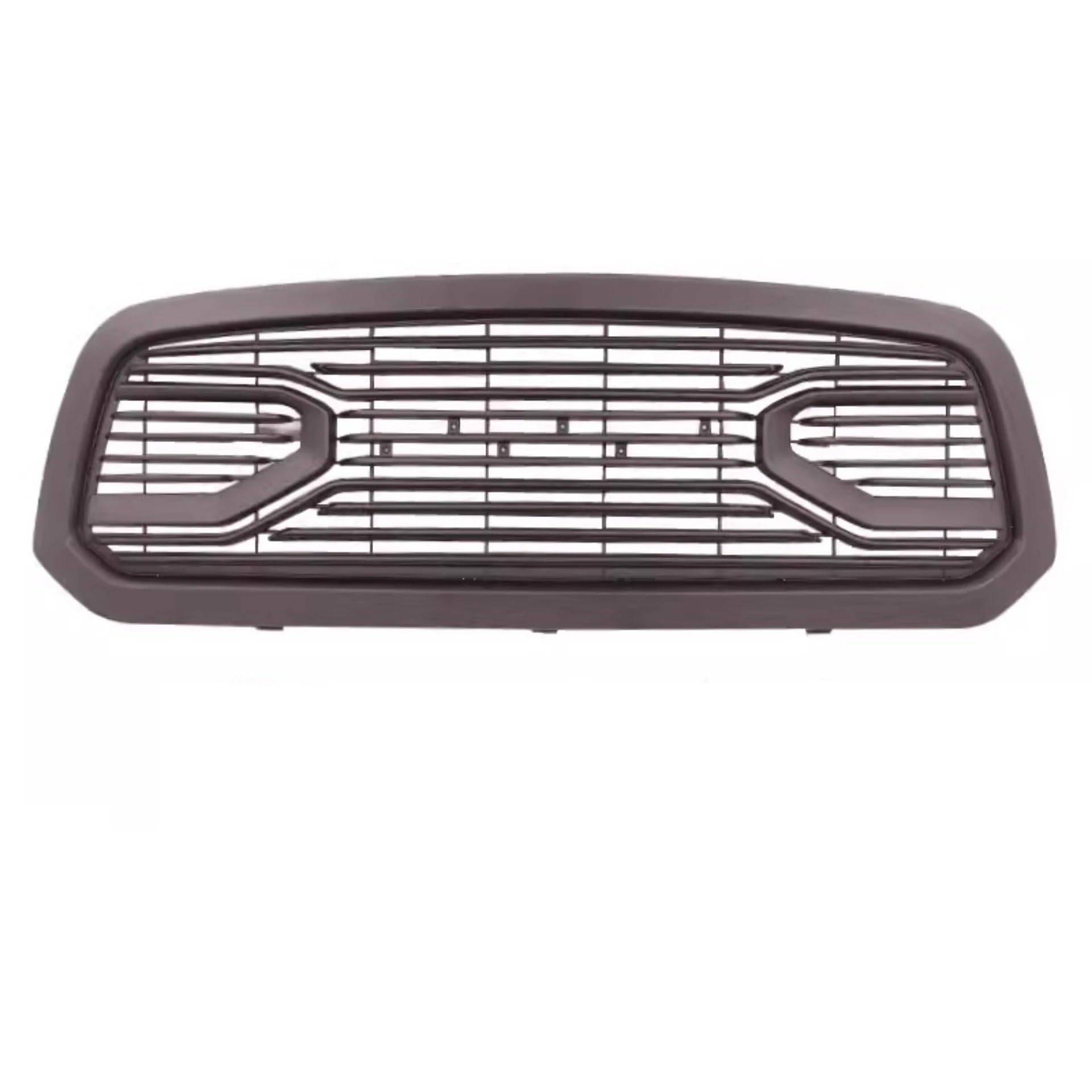 Sport Frontgrill Für Dodge Für RAM1500 2014-2018 Geändert Stil Net Auto Zubehör Körper Kit Vorderen Grill Mit Lampe Chrom Grill Gitter Kühler Sport Kühlergrill(Style2) von Himwqfuh