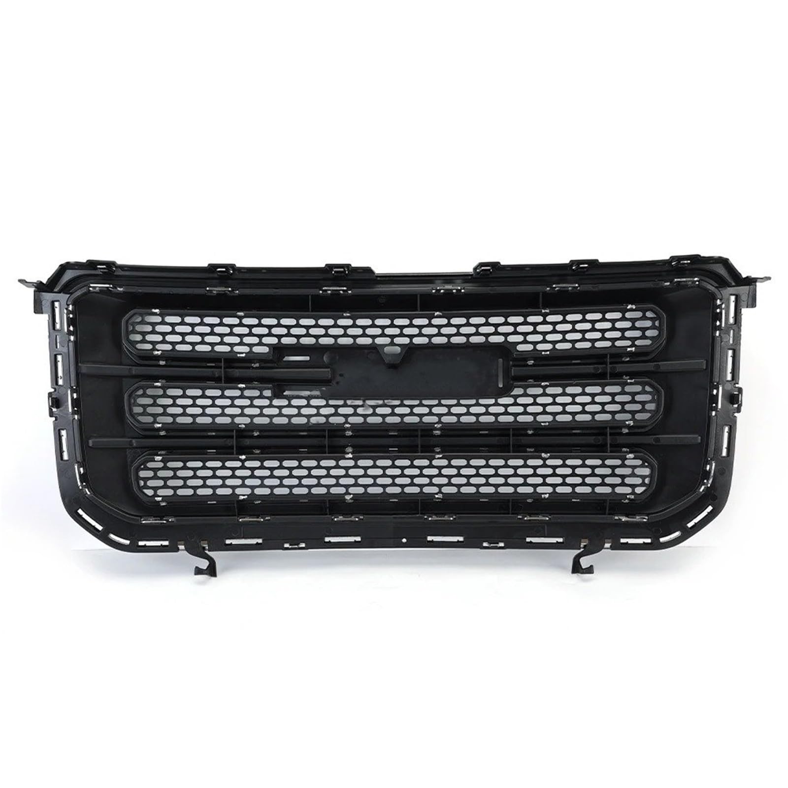 Sport Frontgrill Für GMC Für Acadia Für SLT 2013 2014 2015 2016 Front Upper Bumper Grille Grill Racing Net Montage Chrom Schwarz Auto Zubehör Teile Sport Kühlergrill von Himwqfuh