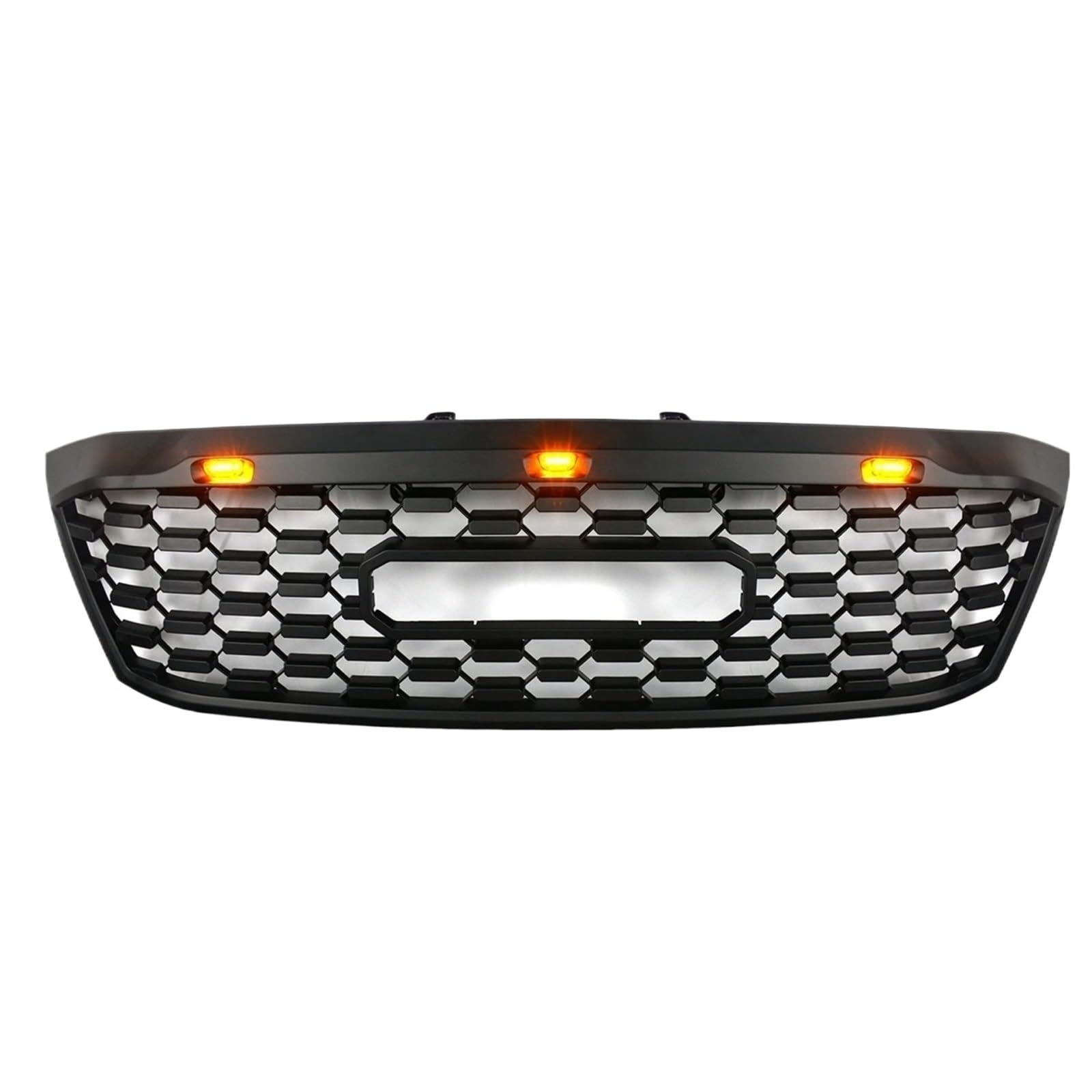 Sport Frontgrill Für Hilux Für Vigo 2006-2008 2009 2010 2011 Front Racing Grill Grills Mesh Front Stoßstange Gitter Modifizierte Kühlergrill Sport Kühlergrill(with Emblem) von Himwqfuh