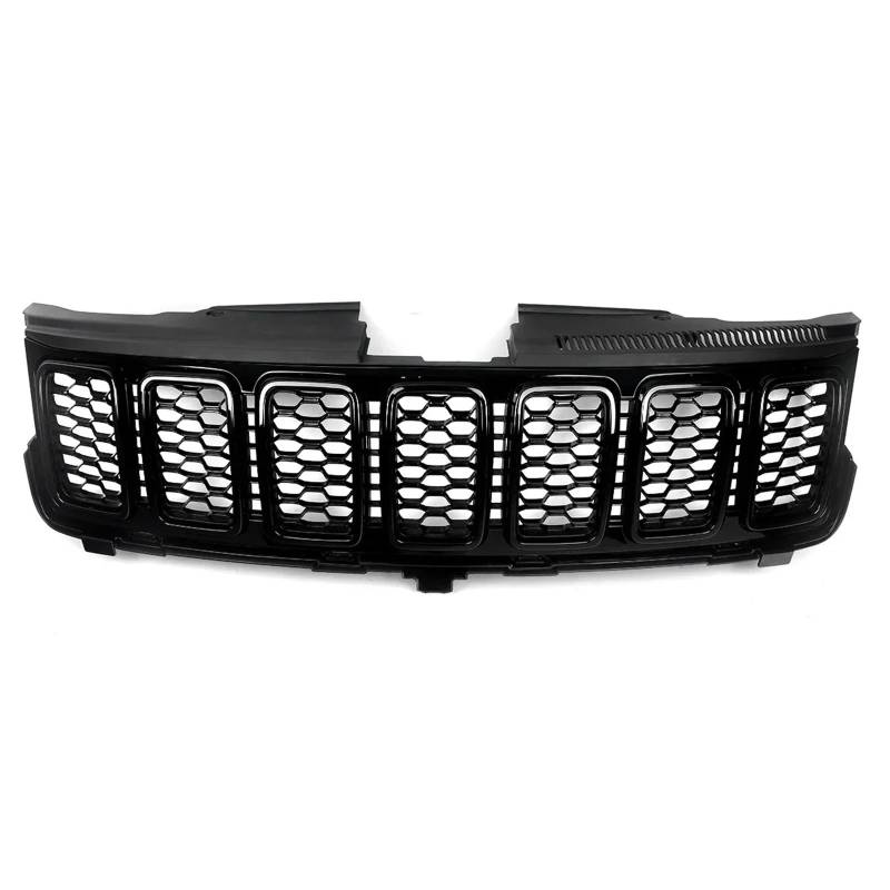 Sport Frontgrill Für Jeep Für Grand Für Cherokee WW2 WW 2017-2020 Kühlergrill Grill Front Grill Sport Kühlergrill(Black) von Himwqfuh