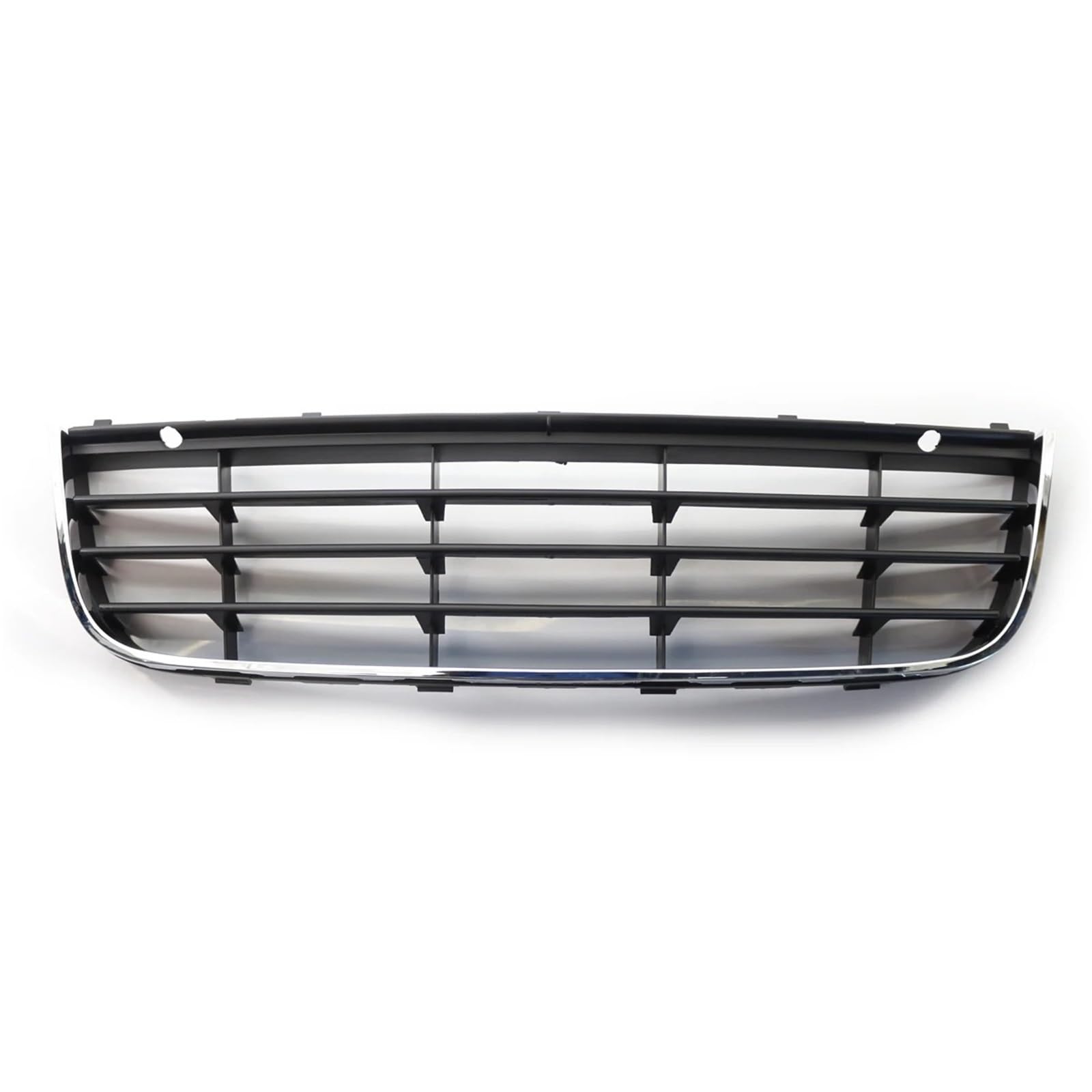 Sport Frontgrill Für Jetta MK5 2005-2009 1K0853677C Auto Zubehör Chrom Schwarz Für ABS Front Lower Bumper Center Mesh Grill Grille Vent Sport Kühlergrill von Himwqfuh