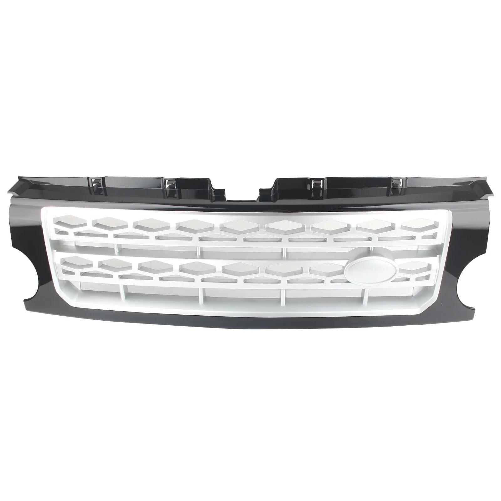 Sport Frontgrill Für Land Für Rover Für Entdeckung LR3 2005 2006 2007 2008 2009 Auto Vorderen Stoßstange Grille Racing Grills Center Panel Styling Oberen Grill Sport Kühlergrill(A) von Himwqfuh