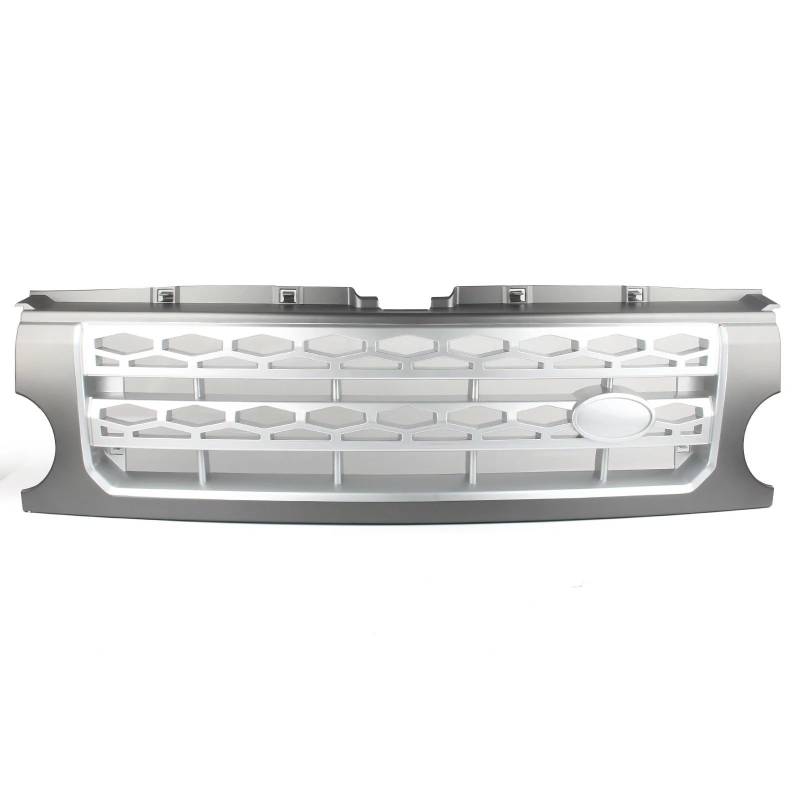 Sport Frontgrill Für Land Für Rover Für Entdeckung LR3 2005 2006 2007 2008 2009 Auto Vorderen Stoßstange Grille Racing Grills Center Panel Styling Oberen Grill Sport Kühlergrill(B) von Himwqfuh