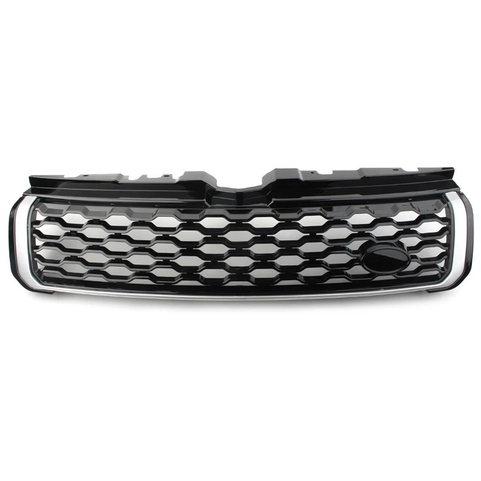 Sport Frontgrill Für Land Für Rover Für Range Für Rover Für Evoque 2010 2011 2012 2013 2014 2015 2016 2017 2018 1 Stücke Auto Front Upper Grille Grill Sport Kühlergrill(Silver) von Himwqfuh