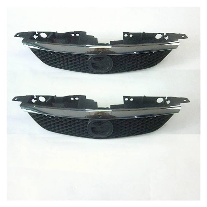 Sport Frontgrill Für Mazda 323 Für Protege BJ 1998-2005 Auto Zubehör B30D-50-710 Körper Frontschürze Mitte Grille Sport Kühlergrill(2 Pieces) von Himwqfuh