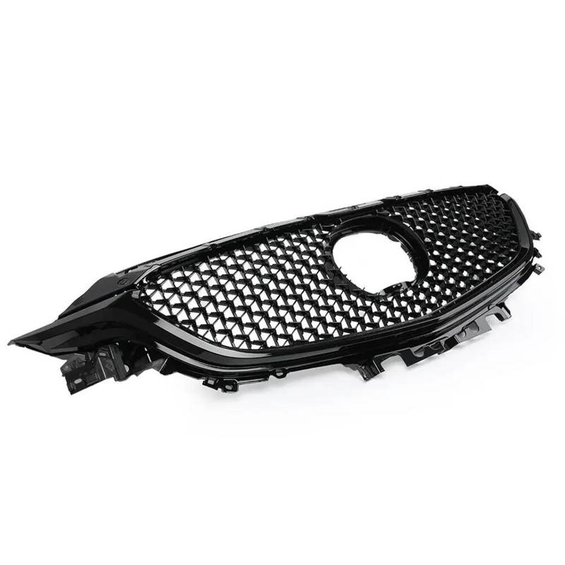 Sport Frontgrill Für Mazda 6 Für Atenza 2017 2018 Auto Styling Zubehör Racing Grille Schwarz Für ABS Front Stoßstange Grill Oberen Mesh Gitter Sport Kühlergrill(Honeycomb Style) von Himwqfuh