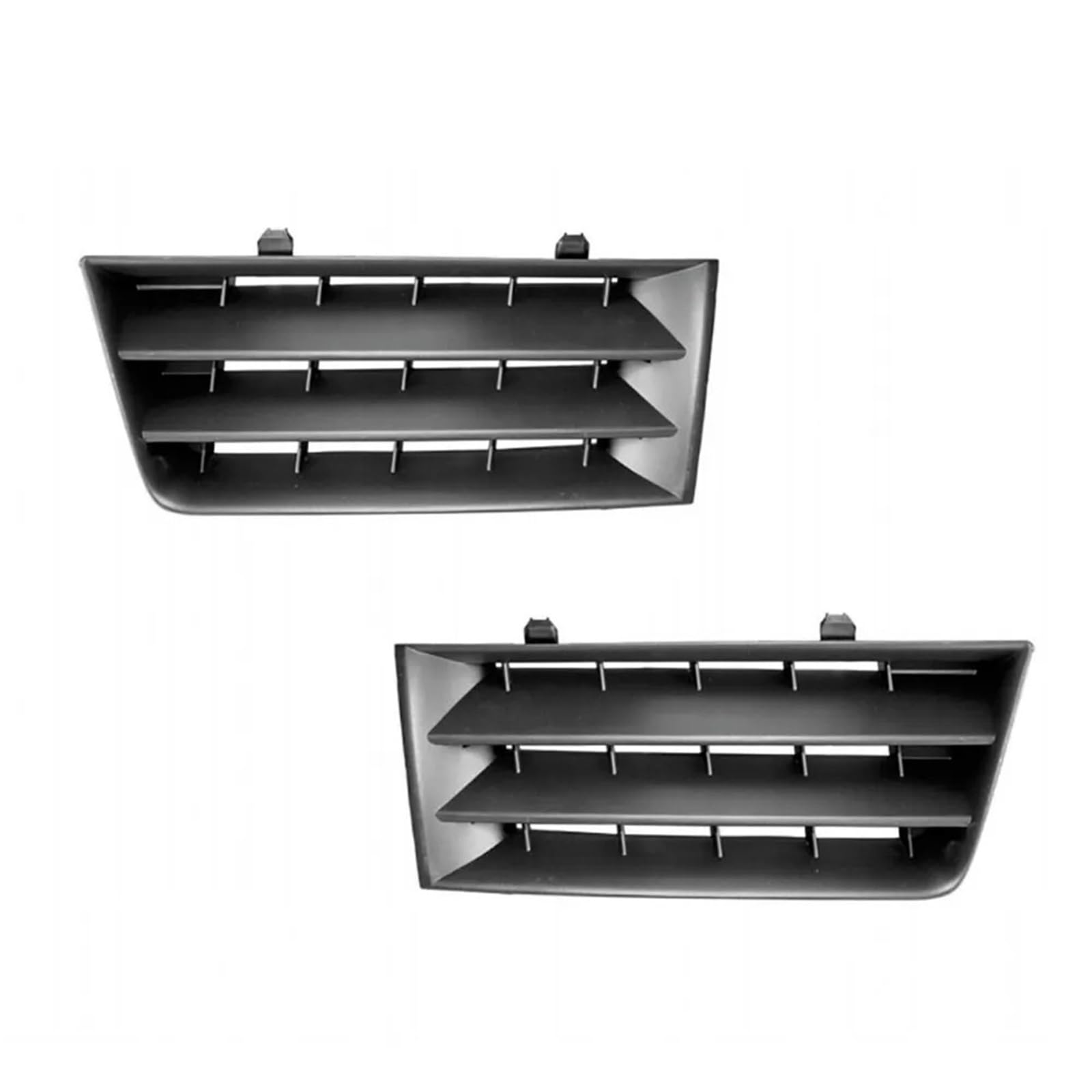 Sport Frontgrill Für Megane 2 2003–2006 OEM 7701474478 Frontstoßstangengrill Links Und Rechts Komplettset Ersatz Schwarze Farbe Sport Kühlergrill von Himwqfuh