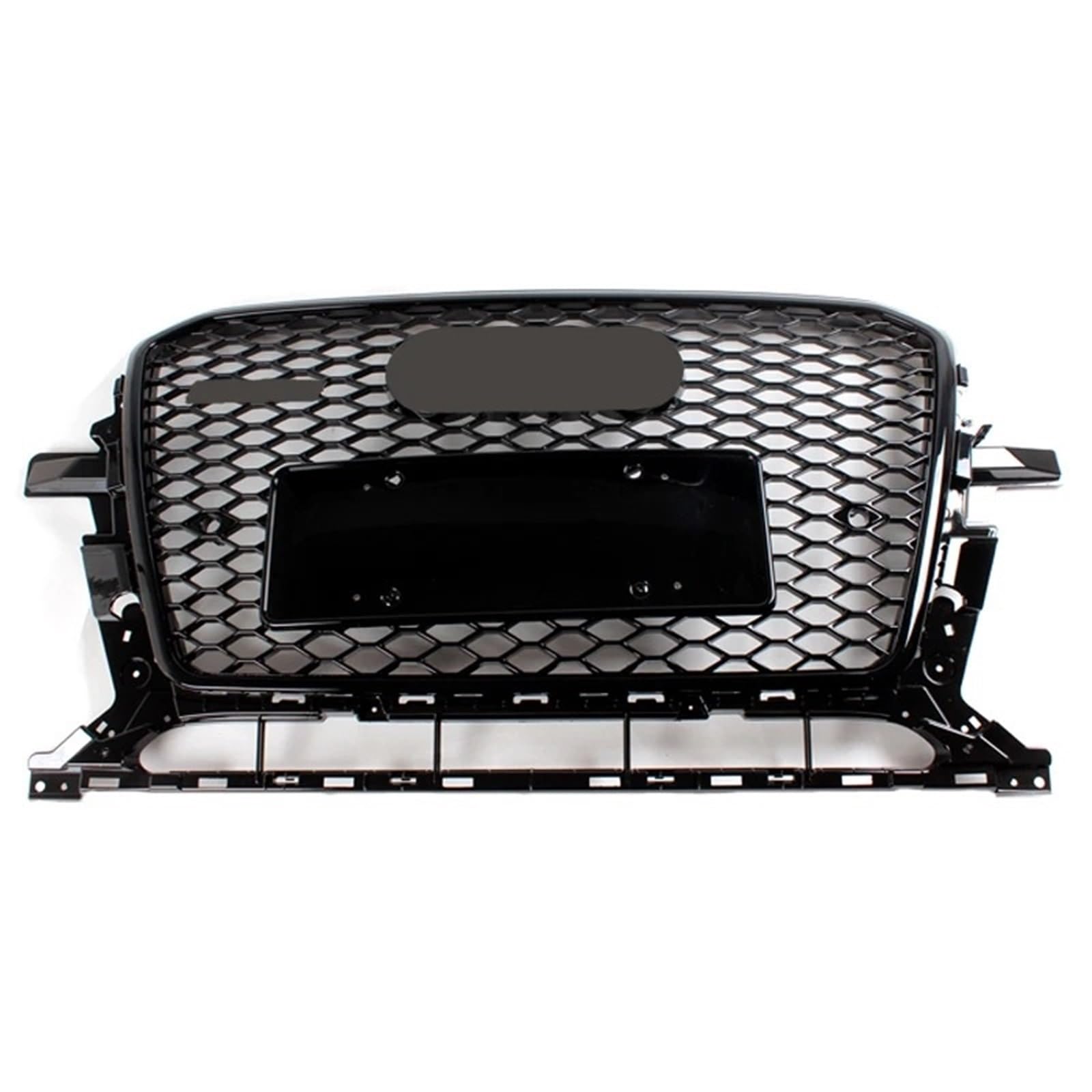 Sport Frontgrill Für Q5 SQ5 Für Sline 2013-2015 Front Racing Grill Sport Honeycomb Mesh Guard Nicht Fit RSQ5 Sport Kühlergrill(Black) von Himwqfuh