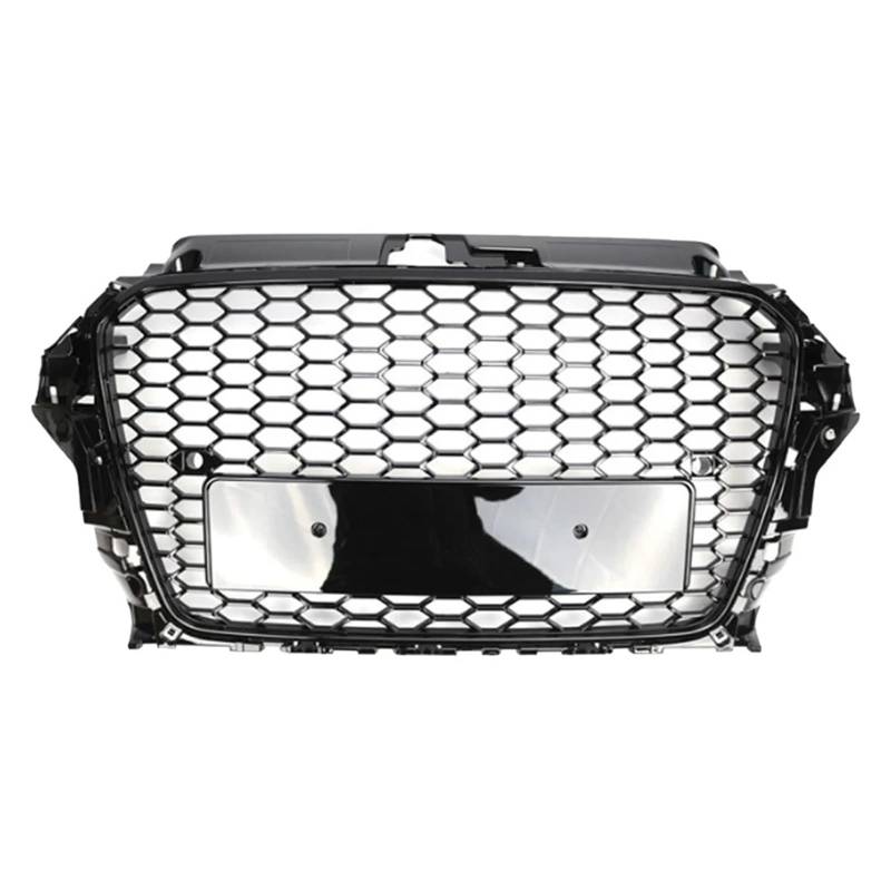 Sport Frontgrill Für RS3 Für A3 S3 2013-2015 8V3853651 Auto Front Mesh Stoßstange Haube Grille Racing Grills Waben Kühler Stoßstange Grille Abdeckung Sport Kühlergrill von Himwqfuh