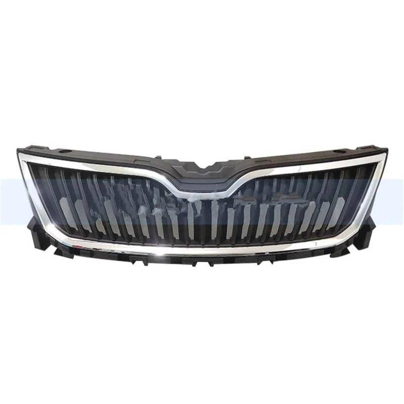 Sport Frontgrill Für Skoda Für Rapid 2013-2016 Kühler Chrom Grille Medium Net Racing Grills Front Stoßstange Grill Maske Sport Kühlergrill(Half Bright) von Himwqfuh