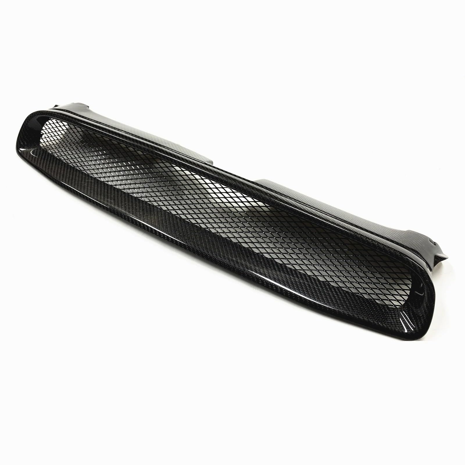 Sport Frontgrill Für Subaru Für Impreza 8th 2004-2005 Carbon Fiber Mesh Körper Kit Grid Gitter Teil Auto Oberen Stoßfänger Haube Front Grill Grille Sport Kühlergrill von Himwqfuh