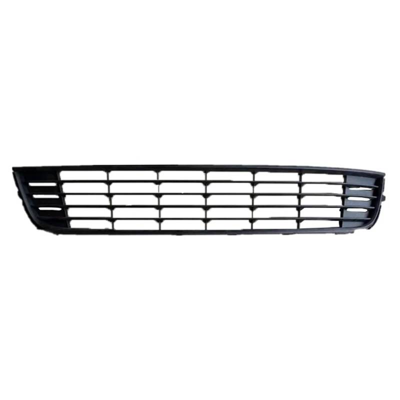 Sport Frontgrill Für VW Für Touran 2011-2015 Für Caddy 2011-2014 Frontschürze Grille Untere Racing Grill Abdeckung Dekorative Helle Streifen Sport Kühlergrill(Black) von Himwqfuh