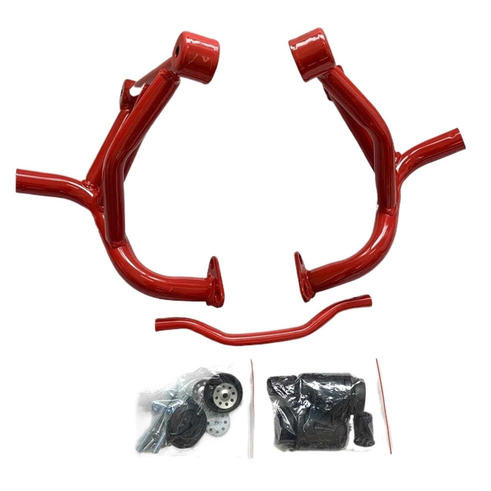 Sturzbügel Für Benelli Für BJ125-3E Für TNT125 Für TNT135 Motorradzubehör Stoßfänger Motorschutz Crash Bars Schutz Rahmenschutz Motorschutzbügel(Red) von Himwqfuh