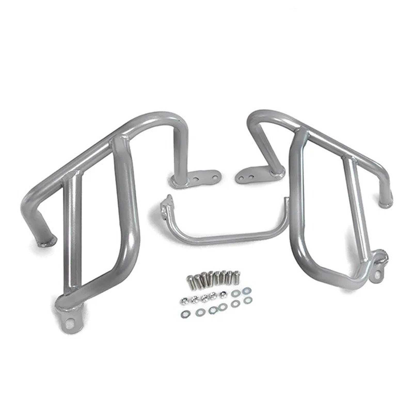 Sturzbügel Für R1200GS R1200 GS R 1200GS R 1200 GS 2013-2018 Motorrad Oberen Und Unteren Stoßfänger Crash Bar Motor Schutz Protector Motorschutzbügel(Lower Silver) von Himwqfuh