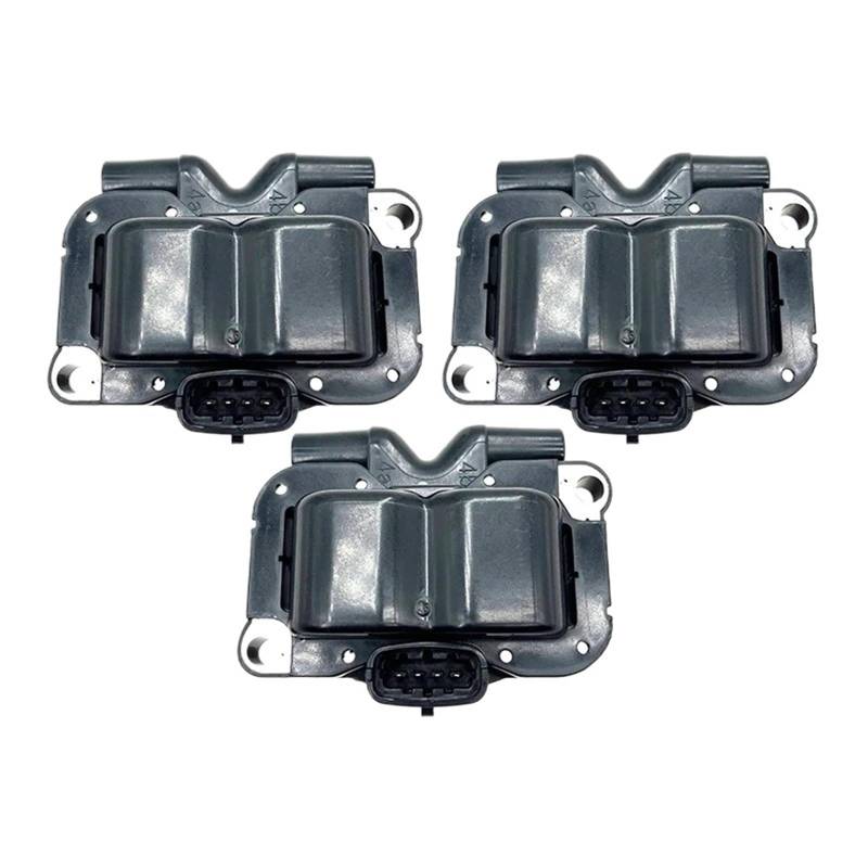 Zündspule FÜR Benz FÜR SMART FÜR Cabrio FÜR Stadt FÜR Coupe FÜR FORTWO FÜR Roadster 0,6 L 0,7 L 1998-2007 3PCS ZÜNDSPULE UND DRAHT Zündspule Auto von Himwqfuh